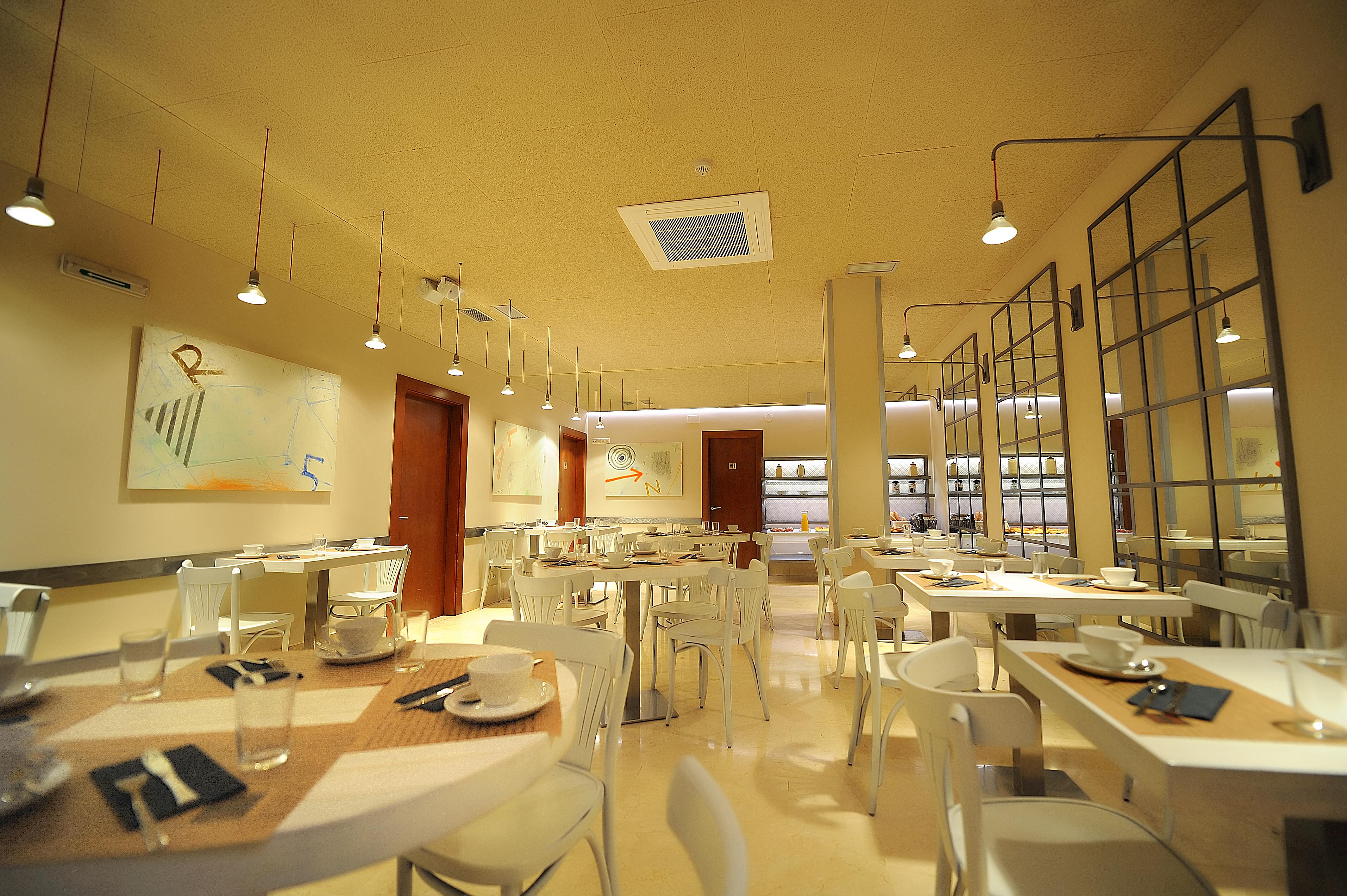 Hotel Pamplona Plaza Εστιατόριο φωτογραφία